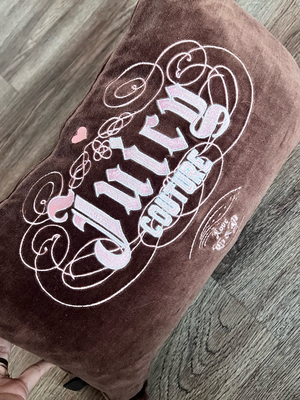 Vintage Y2K Juicy Couture travel set - pillow/blanket/